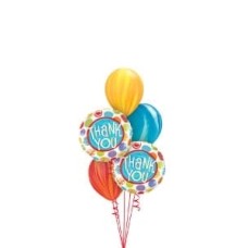 Thank You Spots Balloon Gift